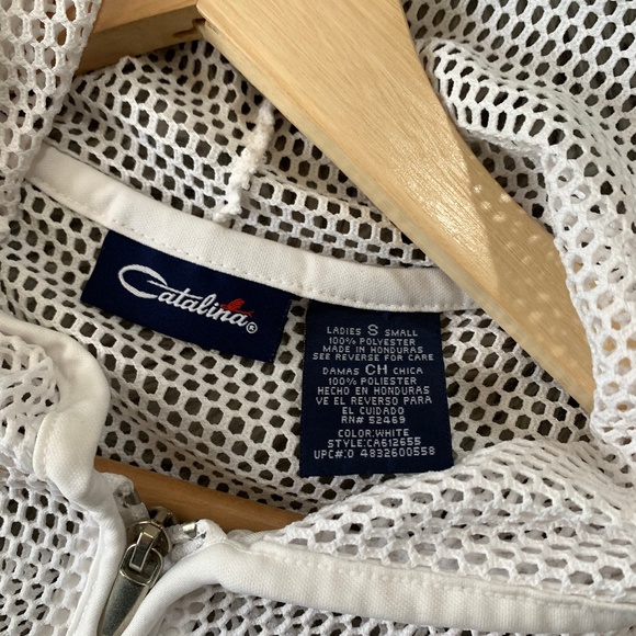 SOLD! Catalina Fishnet Cover Up Jacket - Picture 4 of 8